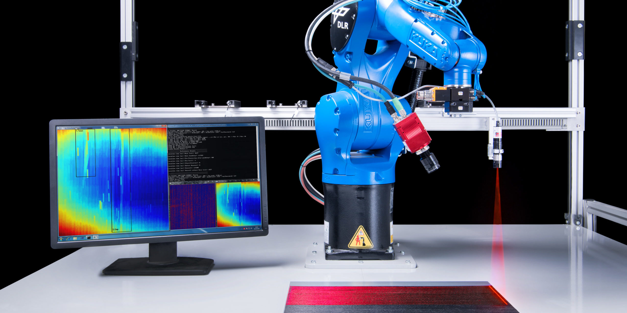 Robotergestützer Versuchsaufbau zur automatisierten Aufzeichnung von Legefehler-Bilddatensätzen