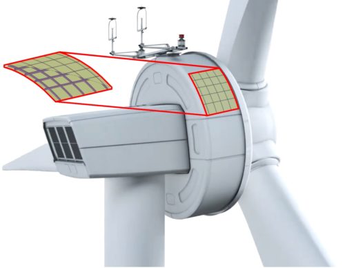 Konzept der akustisch optimierten Sandwichverkleidung für eine Windenergieanlage