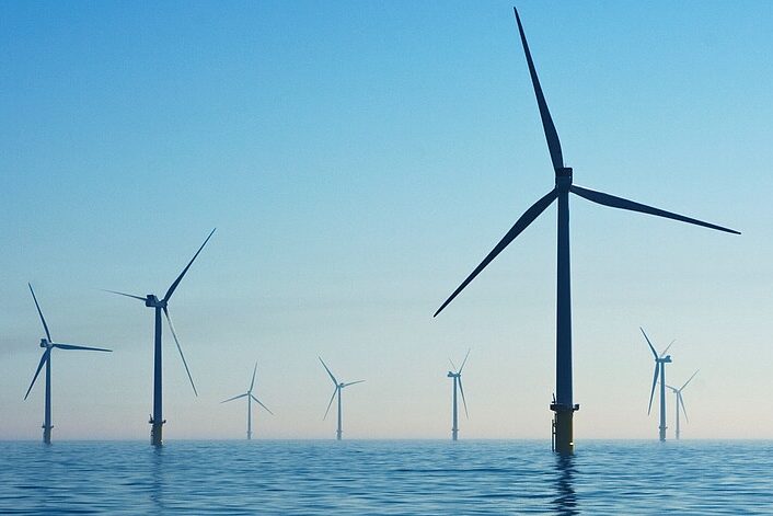 Offshore-Windpark in der Nordsee