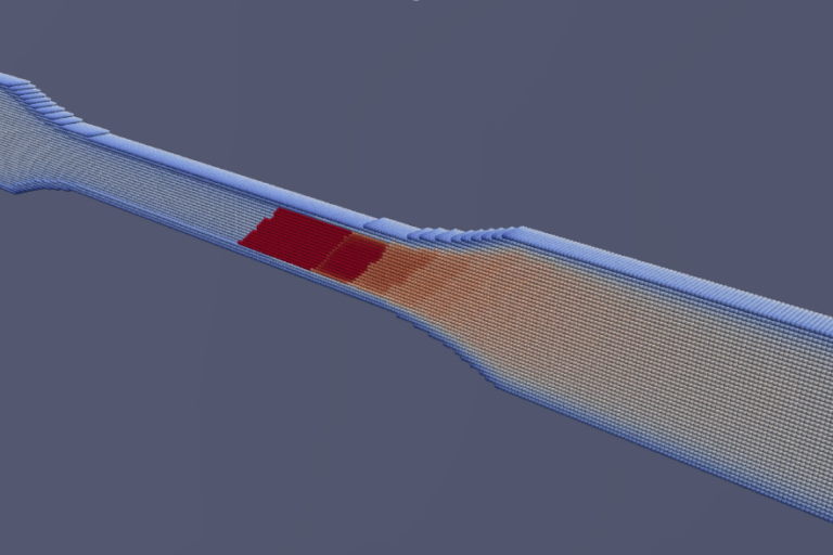 3D-Druck einer Dogbone-Probe